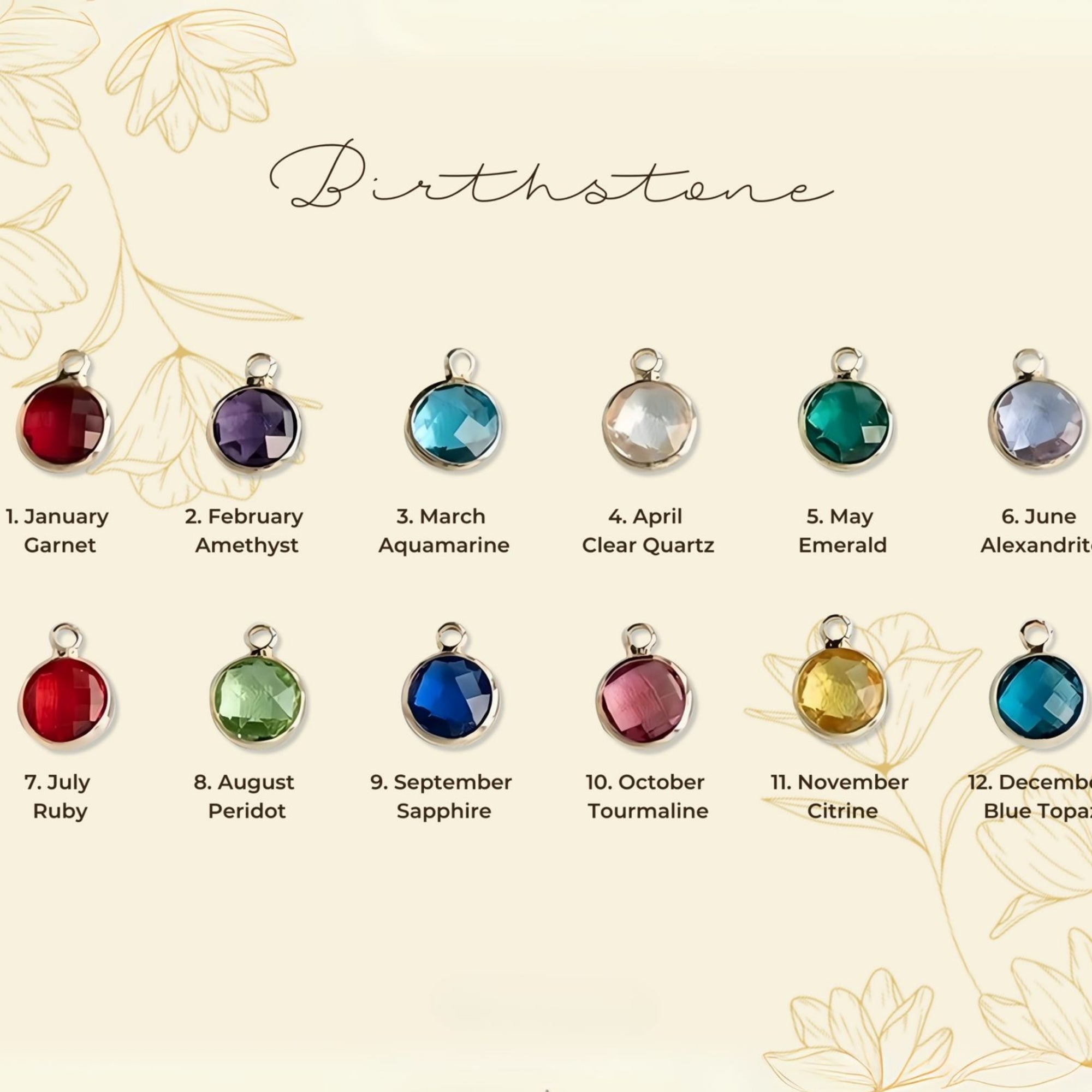 Lotus Çiçeği Kolyesi – 925 Ayar Gümüş, 14K Altın & Rose Kaplama