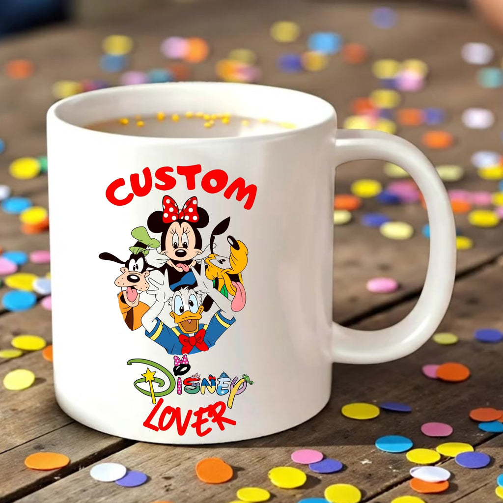 Birthday Girl Disney Lover Cup, Disney Fan Birthday Gift