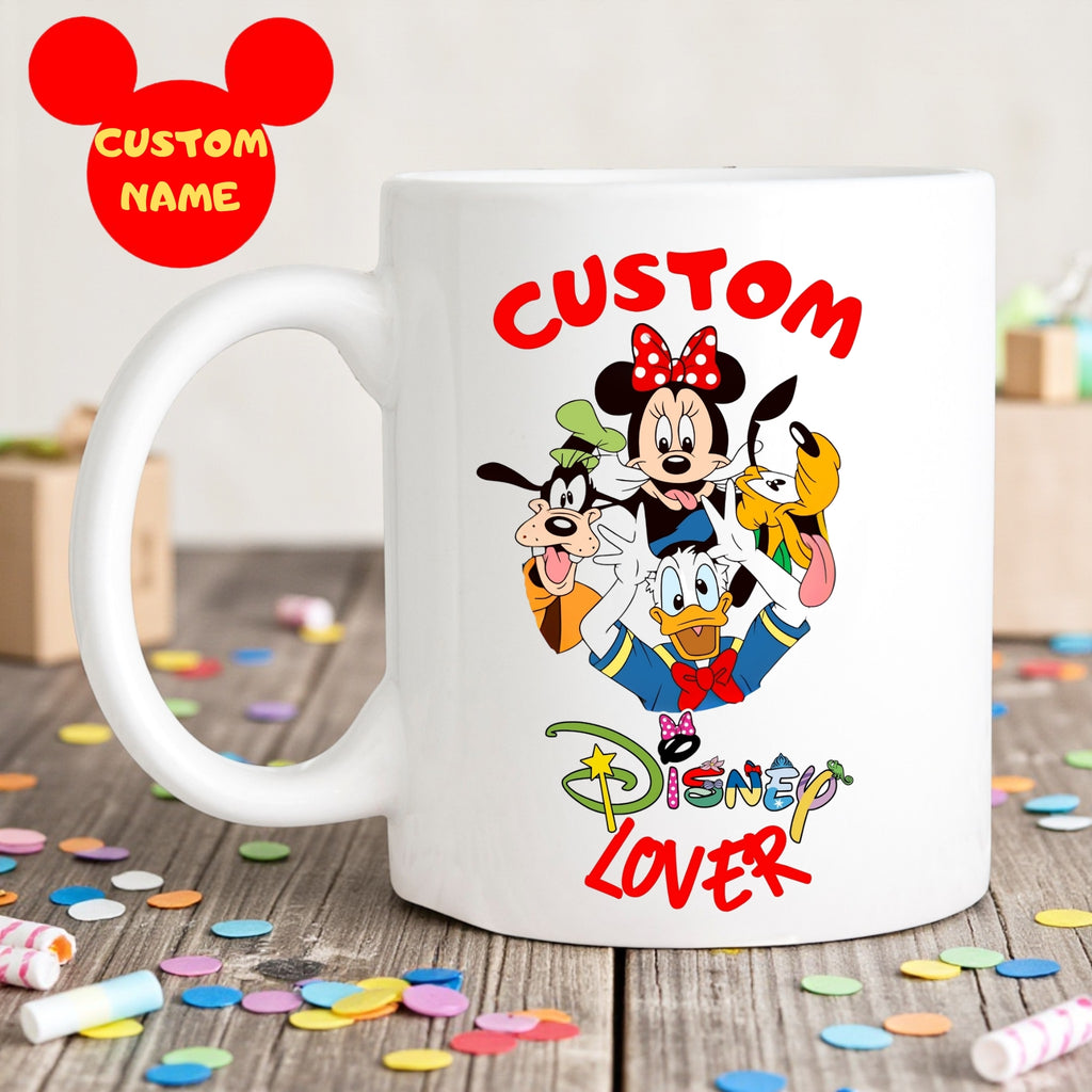 Birthday Girl Disney Lover Cup, Disney Fan Birthday Gift