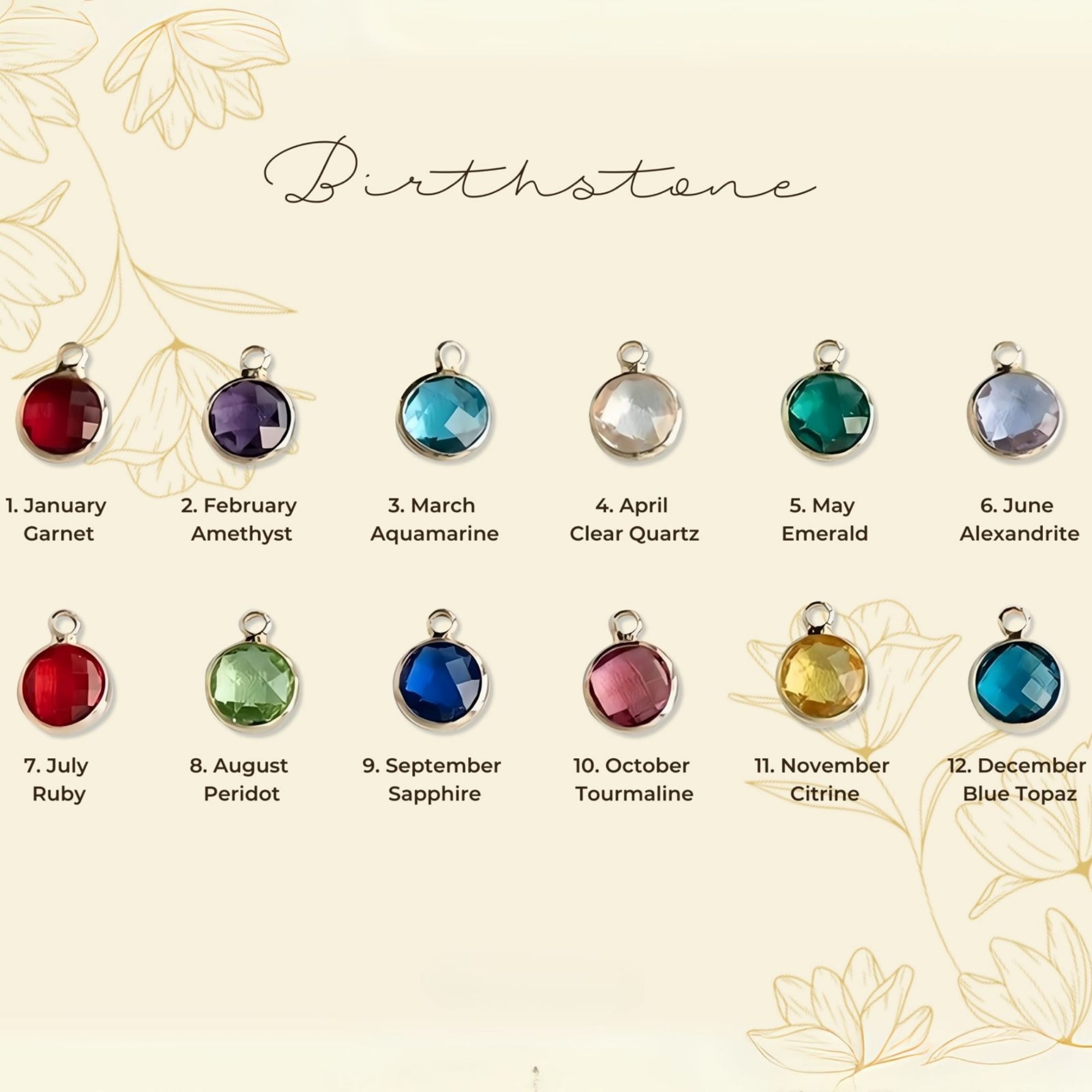 Kişiye Özel Doğum Taşlı Kedi Kolyesi – 925 Ayar Gümüş / 14K Altın & Rose Kaplama