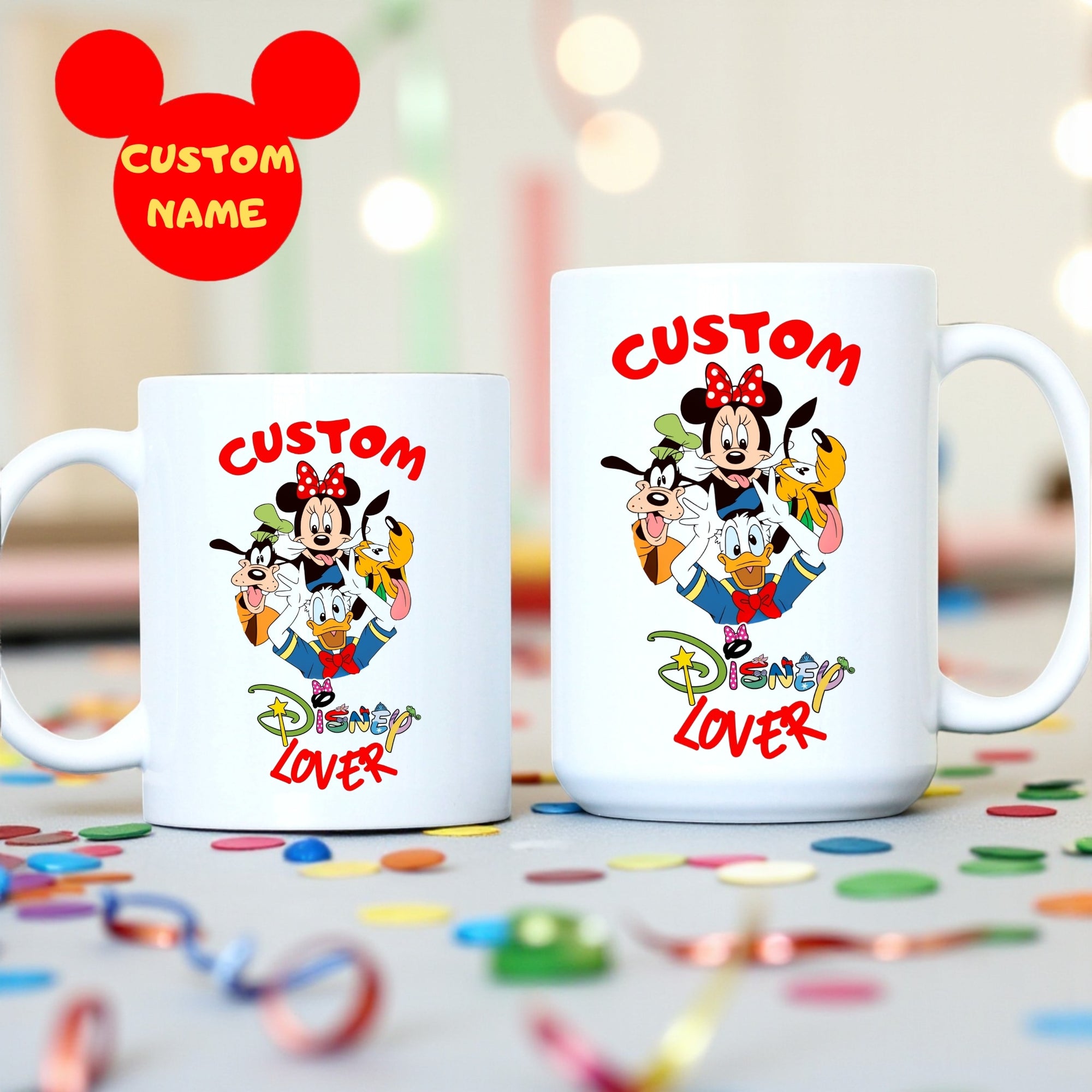 Birthday Girl Disney Lover Cup, Disney Fan Birthday Gift