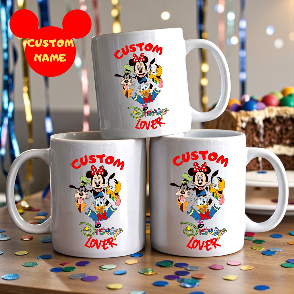Birthday Girl Disney Lover Cup, Disney Fan Birthday Gift
