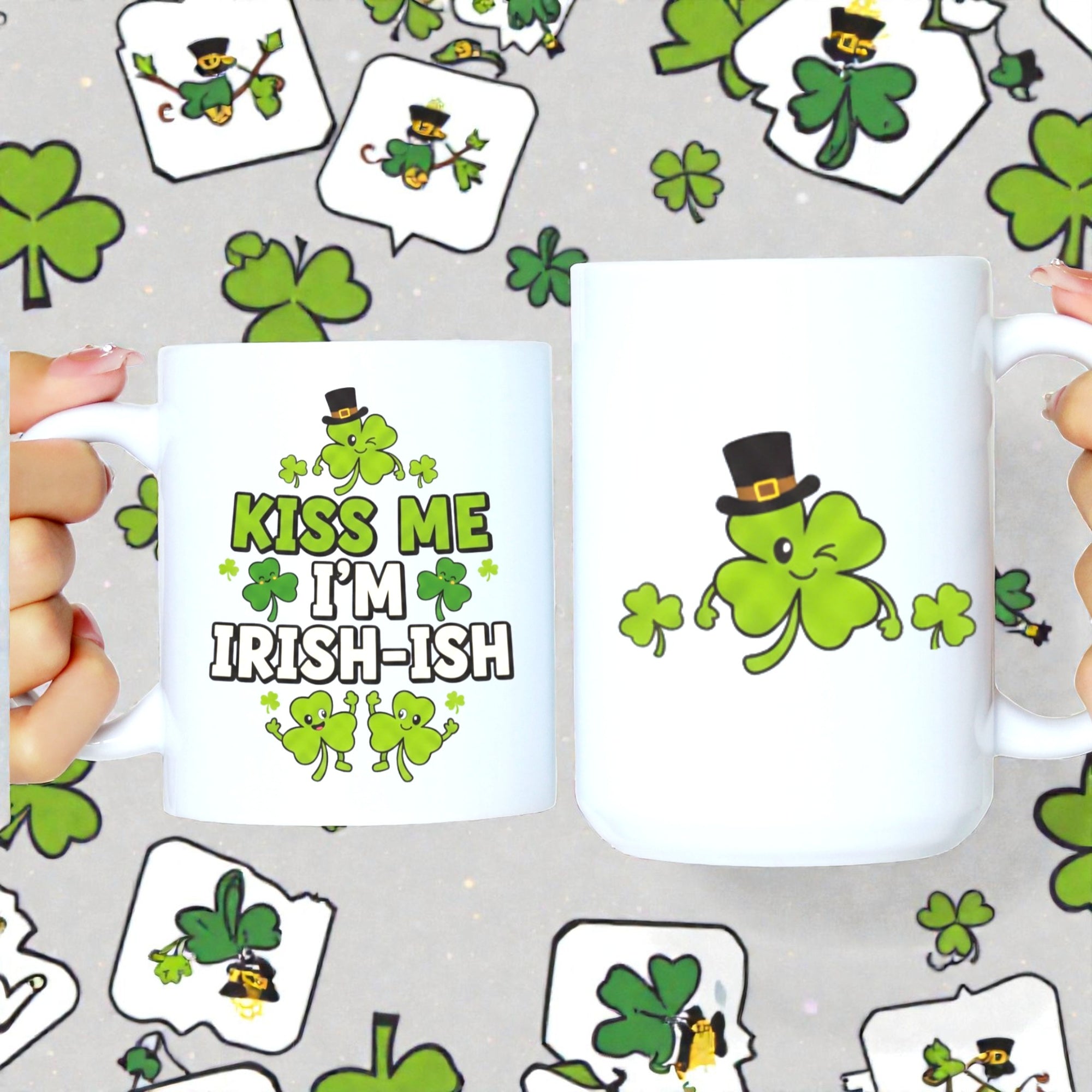 Kiss Me I am Irısh Mug