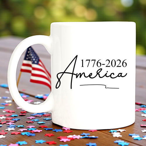 1776 - 2026 America Mug