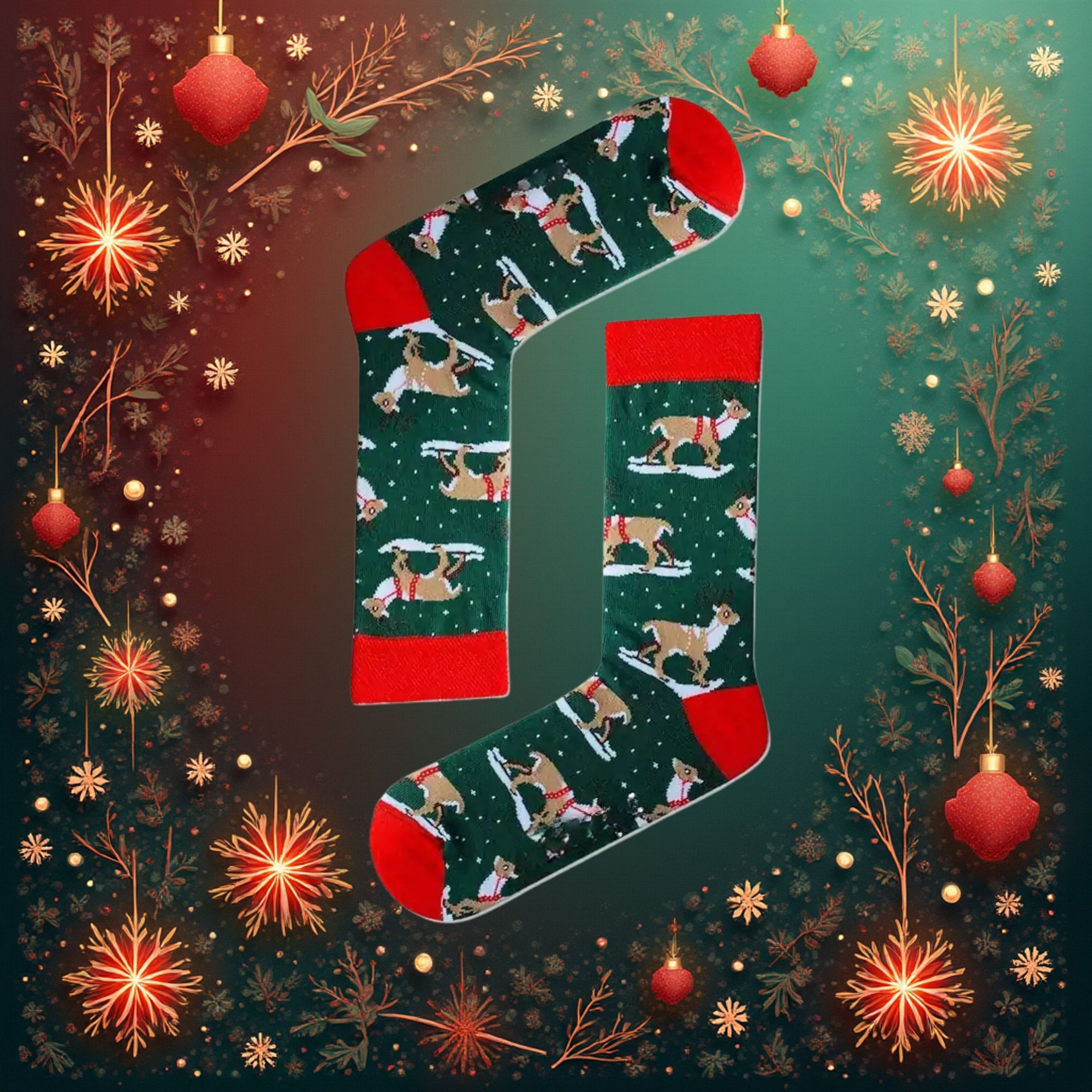 Geyik Muhabbeti Çorap