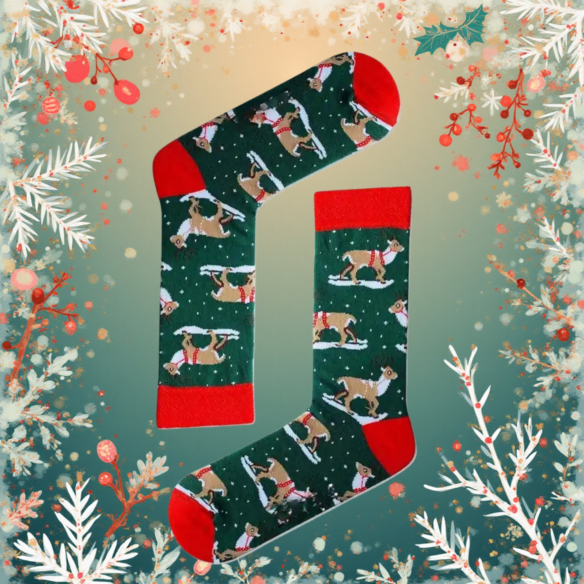 Geyik Muhabbeti Çorap