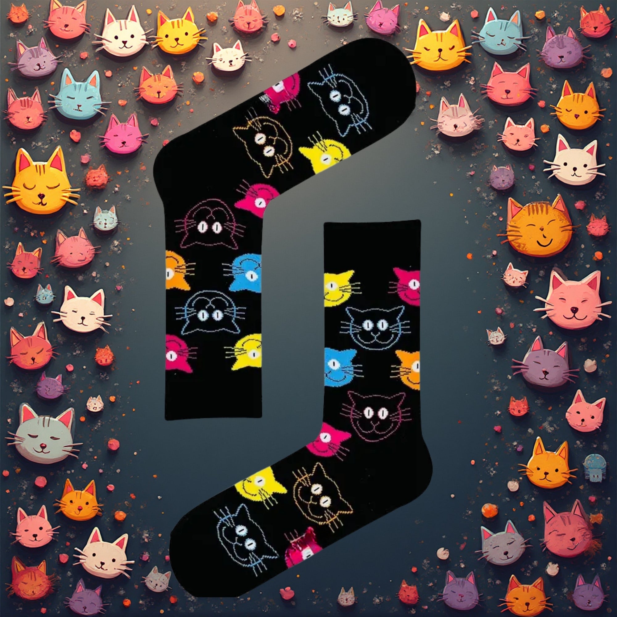 Kedi Severler Çorap