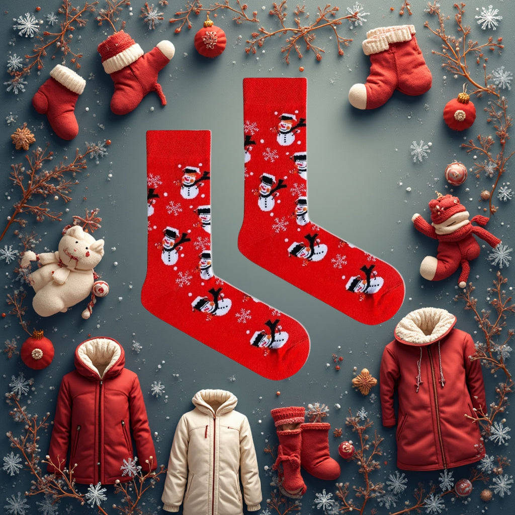 Snowman Çorap
