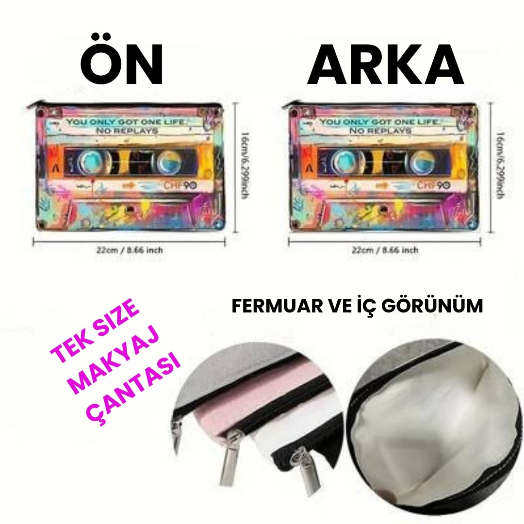 90'S MAKYAJ ÇANTASI