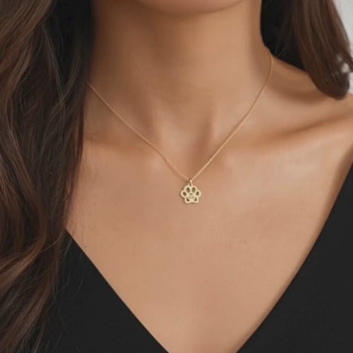 İsme Özel Pati Kolye